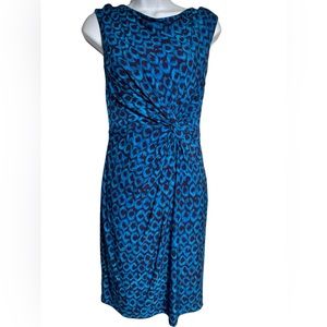 Ralph Lauren dress size 6‎ petite stunning bright sapphire blue dress 💙💙